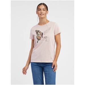 Orsay Light Pink Womens T-Shirt - Women