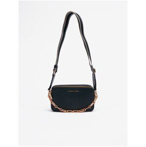 Black Women's Leather Crossbody Handbag Michael Kors Xbody - Women