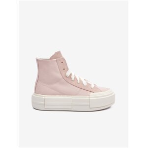 World Pink Women's Ankle Sneakers on Converse Chuck Ta Platform - Women
