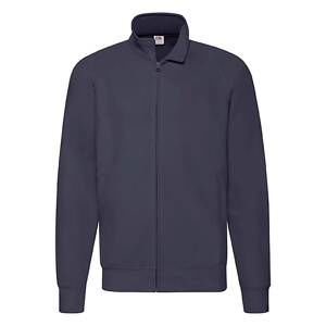 Granatowa bluza męska Lightweight Sweat Jacket Fruit of the Loom