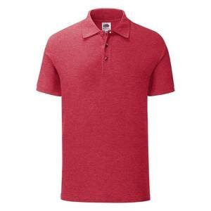 Iconic Polo Friut of the Loom Men's Red T-shirt