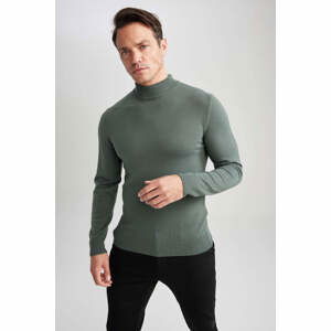 DEFACTO Slim Fit Turtleneck Knitwear Pullover