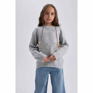 DEFACTO Girl Regular Fit Crew Neck Pullover