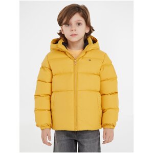 Yellow Boys' Quilted Winter Jacket Tommy Hilfiger - Boys