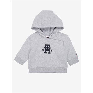 Gray kids sweatshirt Tommy Hilfiger - Girls