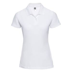 White Polycotton Polo Russell Women's T-Shirt