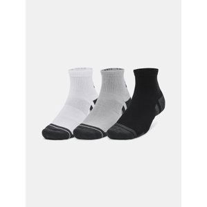 Under Armour Socks UA Performance Tech 3pk Qtr-GRY - unisex