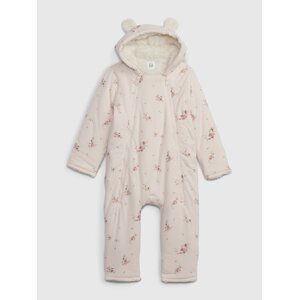 GAP Baby winter jumpsuit sherpa - girls