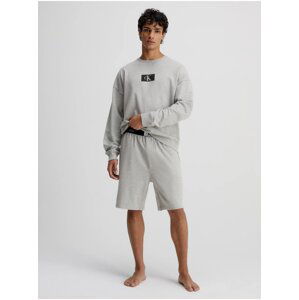 Light grey men's brindle sweatshirt Calvin Klein Underwear - Men