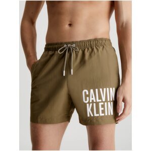 Khaki Men's Swimsuit Calvin Klein Underwear Intense Power-Medium D - Men's
