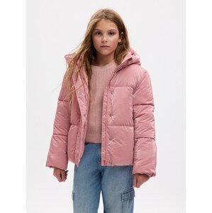 GAP Kids Quilted Jacket Hooded - Girls