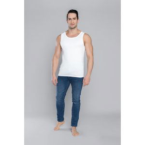 Paco tank top with wide straps - white