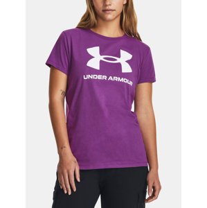 Under Armour T-Shirt UA W SPORTSTYLE LOGO SS-PPL - Women