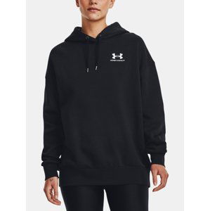 Under Armour Essential Flc OS Hoodie-BLK - Women