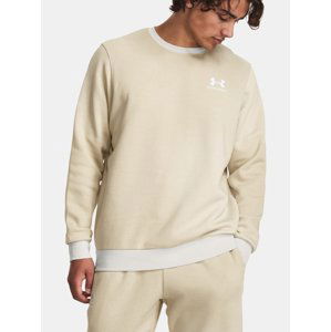 Under Armour Sweatshirt UA Essential Flc Novelty Crw-BRN - Men's