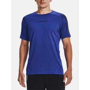 Under Armour T-Shirt UA HG Armour Nov Fitted SS-BLU - Men