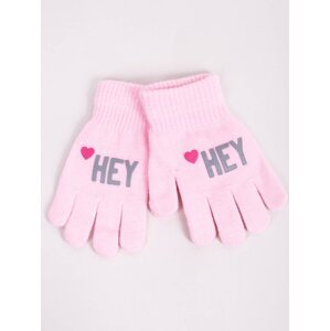 Yoclub Kids's Gloves RED-0012G-AA5A-027