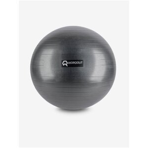 Black Gym Ball 65 cm Worqout Gym Ball - unisex