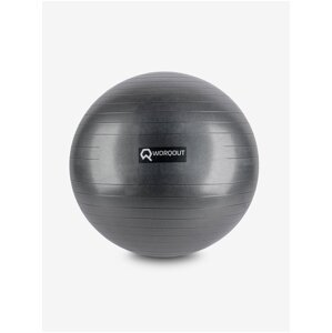 Black Gym Ball 75 cm Worqout Gym Ball - unisex