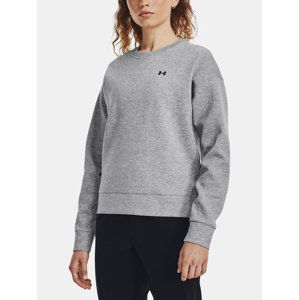 Under Armour Sweatshirt Unstoppable Flc Crew-GRY - Women