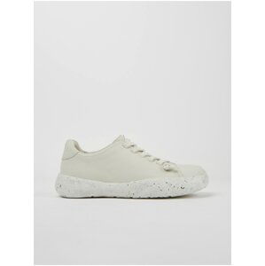 White Women's Leather Camper Peu Stadium Sneakers - Women's