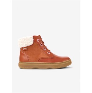 Brick Girls' Winter Leather Ankle Boots Camper Kido - Girls
