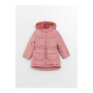 LC Waikiki Hooded Long Sleeve Baby Girl Coat