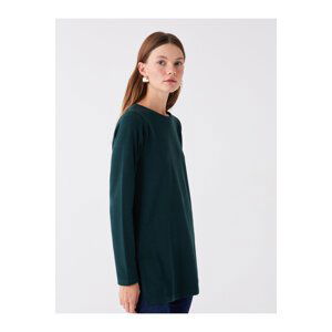 LC Waikiki Women's Crew Neck Straight Long Sleeve Tunic