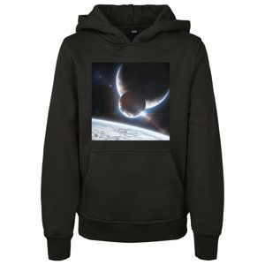 Children's Planet Picture Hoody Black