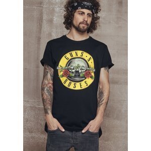 Black T-shirt with Guns n' Roses logo