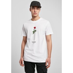 White T-shirt Lost Youth Rose Tee
