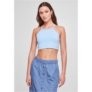 Women's triangle top balticblue