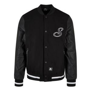 Starter Script College Jacket Black