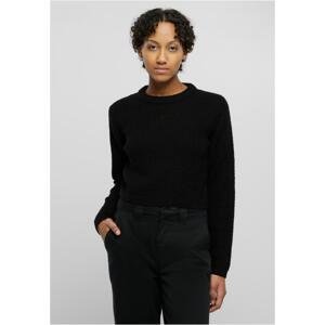 Women's short sweater UC - black