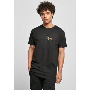 Black T-shirt Rose Love