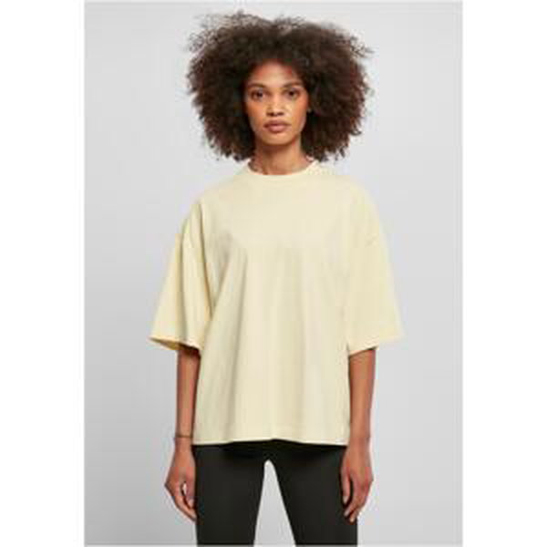 Women's Organic Heavy T-Shirt Soft Yellow Color