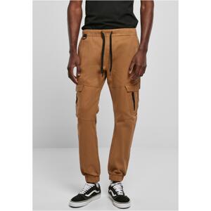 Cargo Jogger W/ Zipper & D-Ring Chestnut