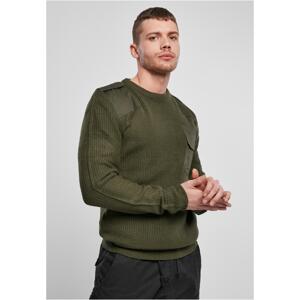 Military sweater olive