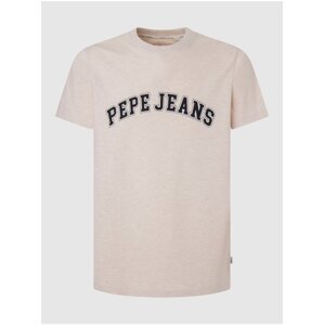 Beige men's T-shirt Pepe Jeans - Men's