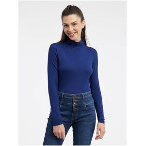 Orsay Women's Turtleneck T-Shirt Navy Blue - Women