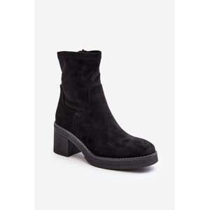 Women's ankle boots black Argastis