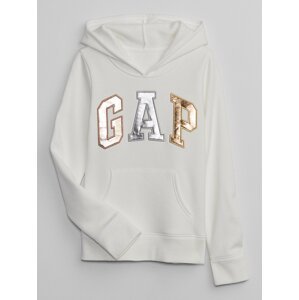 GAP Children's sweatshirt with metallic logo - Girls