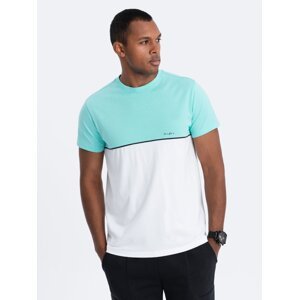 Ombre Men's two-tone cotton T-shirt