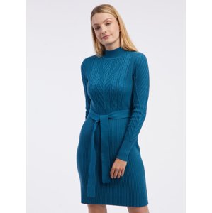 Orsay Petrol Women's Sweater Dress - Women's