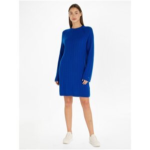 Blue women's wool dress Tommy Hilfiger - Women