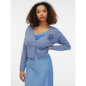 Orsay Women's blue cardigan with wool - Women's