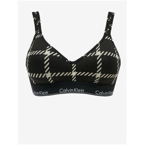 Black Checkered Bralette Calvin Klein Underwear - Ladies