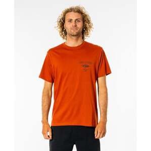 T-Shirt Rip Curl FADE OUT ICON TEE Red Dirt