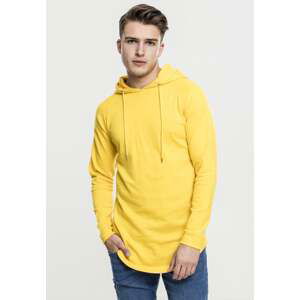 Long Shaped Terry Hoody chrome yellow