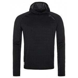 Men's lightweight functional sweatshirt Kilpi AILEEN-M black